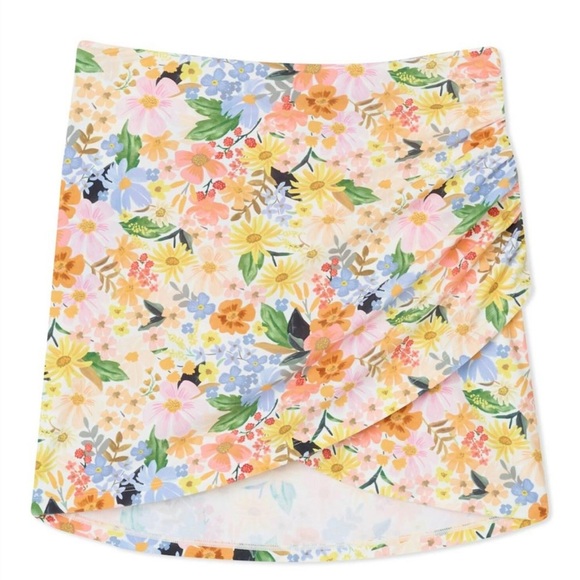 Summersalt The Ruched Swim Skirt in Marguerite - Picture 1 of 5